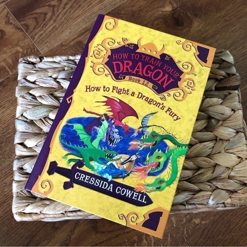 How to Train Your Dragon, book 12: How to Fight a Dragon’s Fury, paperback book